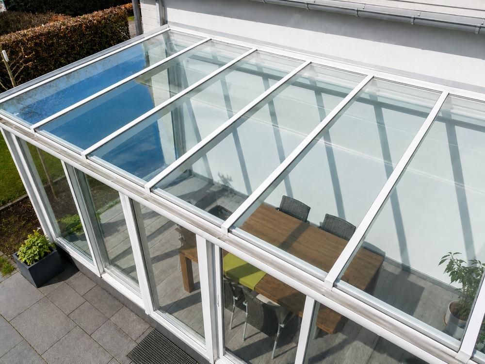 Glasreinigung nachher